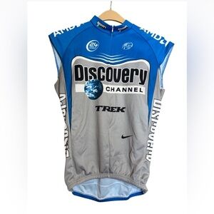 Nike cycling / biking jersey Discovery Channel / Trek jersey Size Medium
